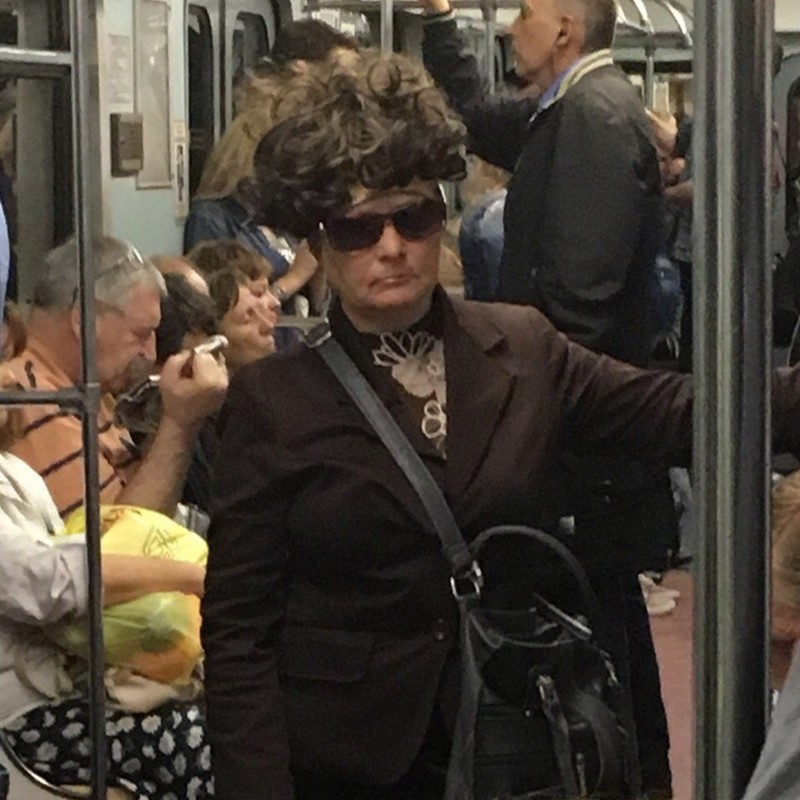 Модные люди в метро: осторожно, здесь может быть ваша фотография! люди, метро, мода, настроение
