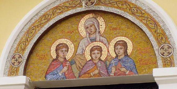 Икона Веры, Надежды, Любви Православные иконы
