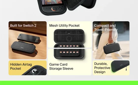 Belkin уже выпустила аксессуары для Nintendo Switch 2 — зарядные кейсы и не только