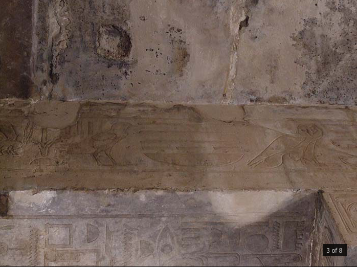 Храм Сети I в Луксоре: современная машинная обработка каменных блоков