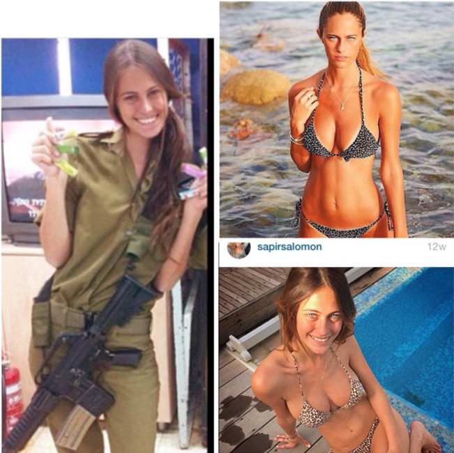 Горячие израильские девушки-солдаты покорили инстаграм.
