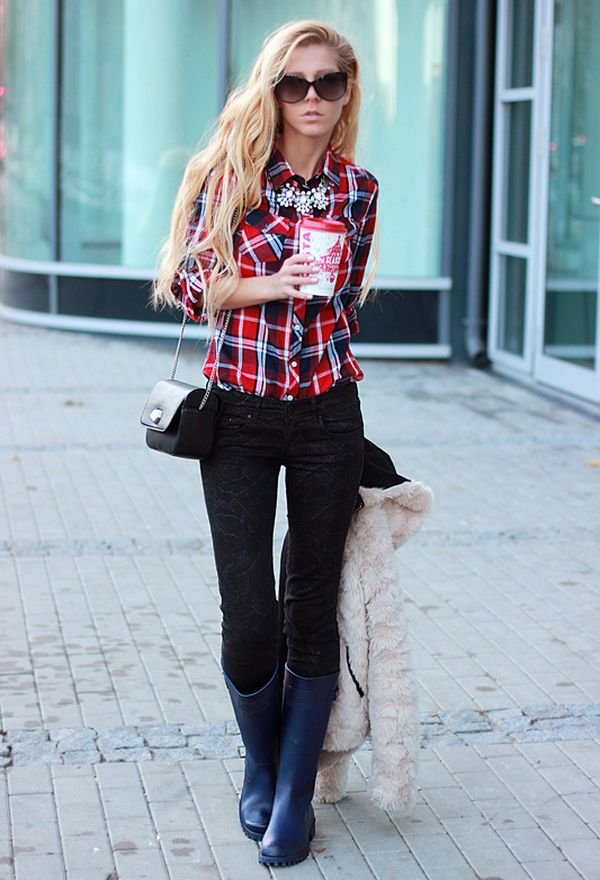 С чем модно сочетать черные джинсы мода,образ,одежда