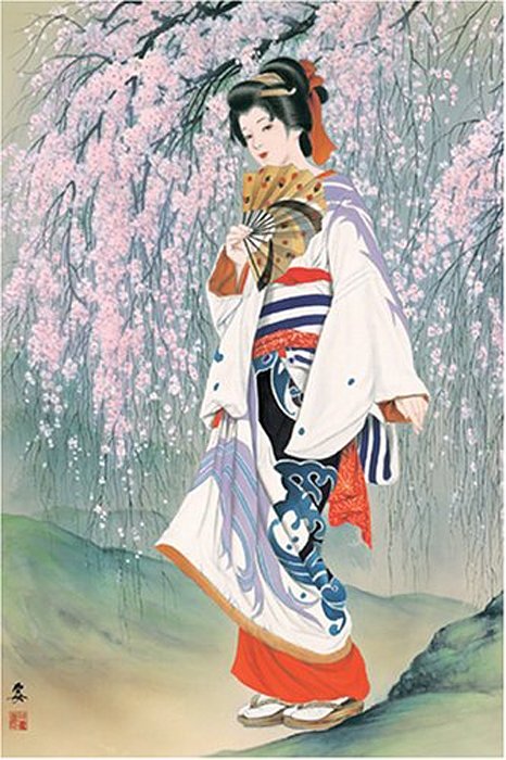 Японская художница Харуё Морита Харуё Морита, живопись, искусство, творчество, художница, японская