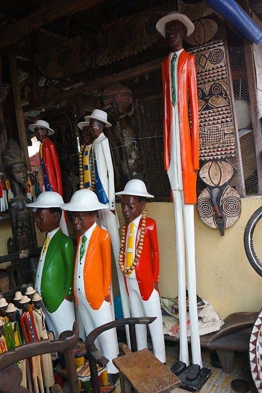 Аутентичный рынок в Нигерии 