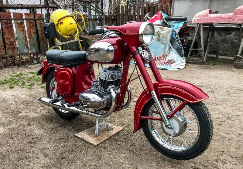 Ява 350 typ 360: проект реставрации "Старушки"