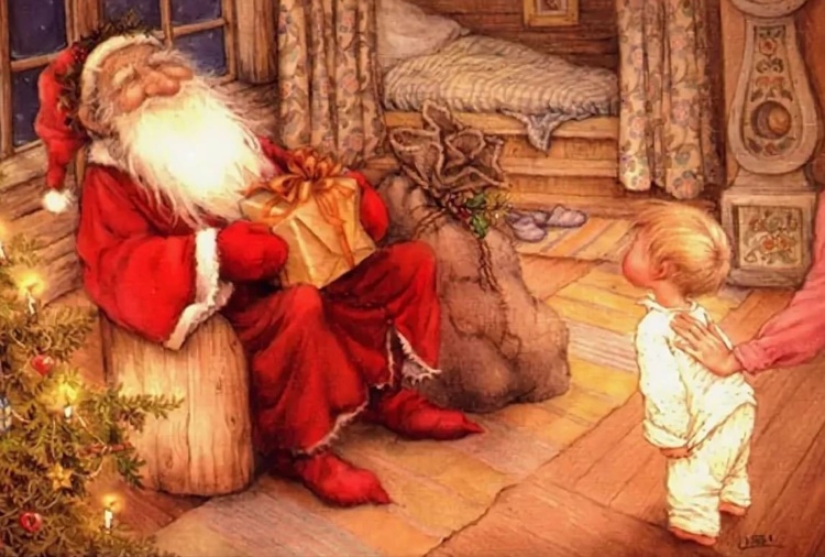 Художник Лизи Мартин. Самая волшебная ночь Художник Лизи Мартин. Самая волшебная ночь иллюстрация