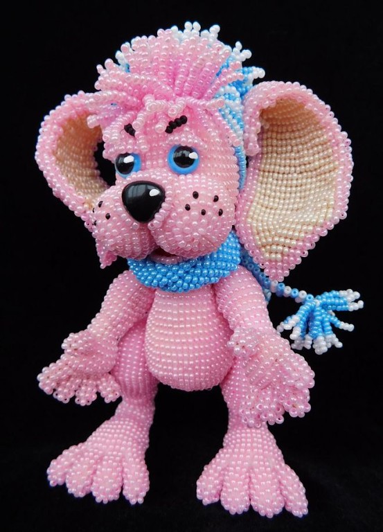Авторские игрушки из бисера Авторские игрушки из бисера игрушки