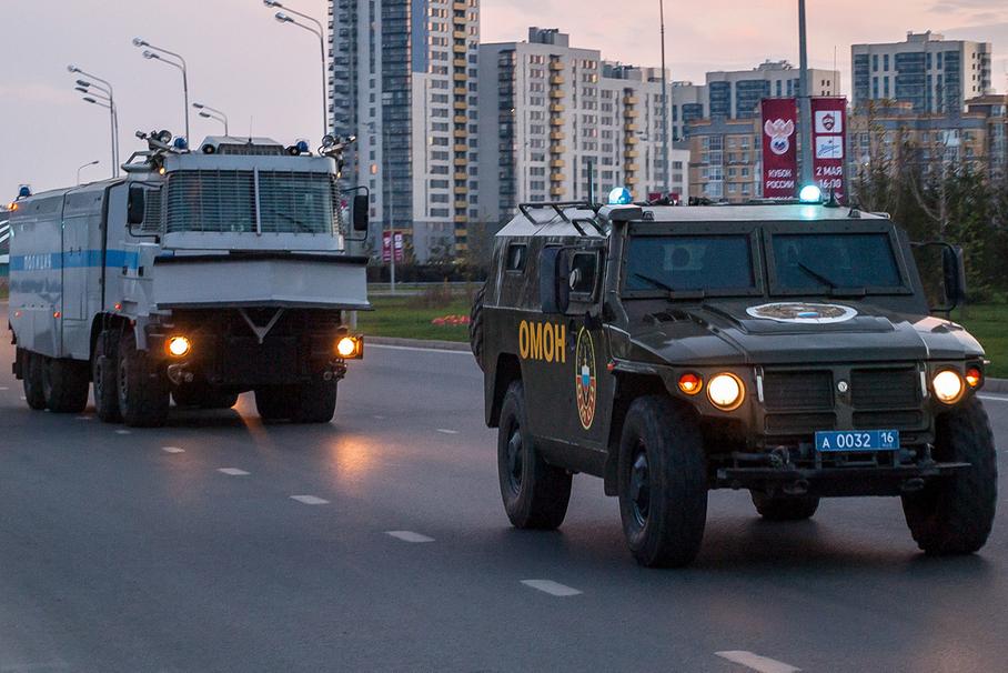 11 злющих броневиков российской полиции