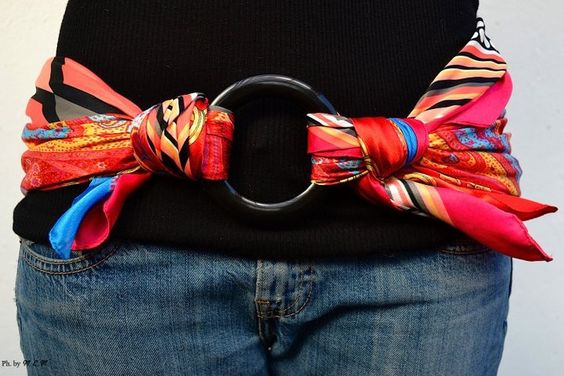 ceinture foulard: 