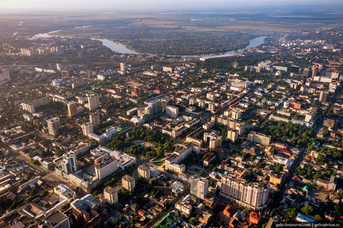 краснодар вид сверху фото