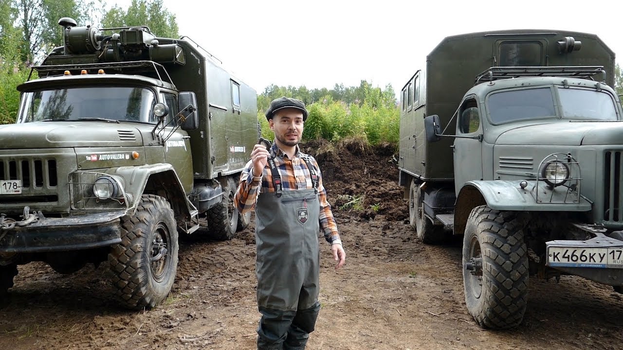 ЗИЛ-157 против ЗИЛ-131. Драматическая концовка авто и мото,автоновости,видео