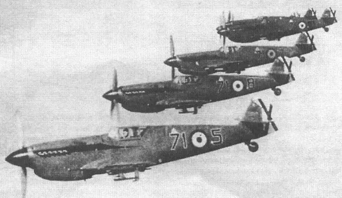 Послевоенное использование истребителей, созданных в нацистской Германии ввс