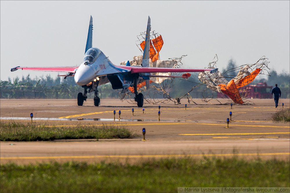 Русские витязи и Стрижи на China Airshow 2016