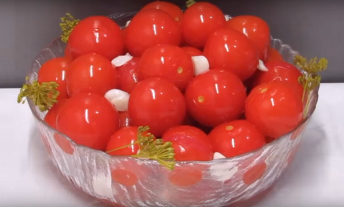 Как без стерилизации приготовить помидоры «черри» заготовки,консервируем,кулинария