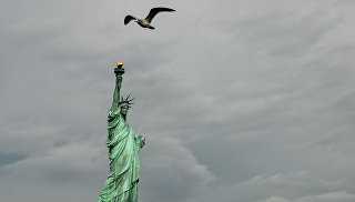 Статуя Свободы в Нью-Йорке. Архивное фото