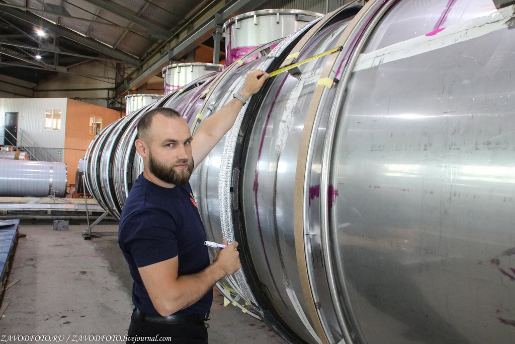 Как делают цистерны для молока Как делают цистерны для молока