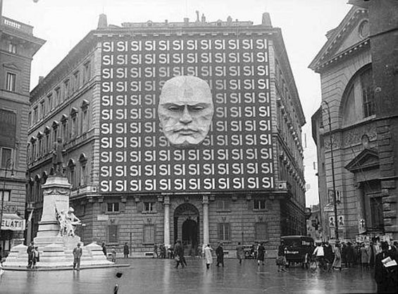 Муссолини против букв: как в фашистской Италии боролись за чистоту языка интересное,интересные факты,история,мир,ужас,шок