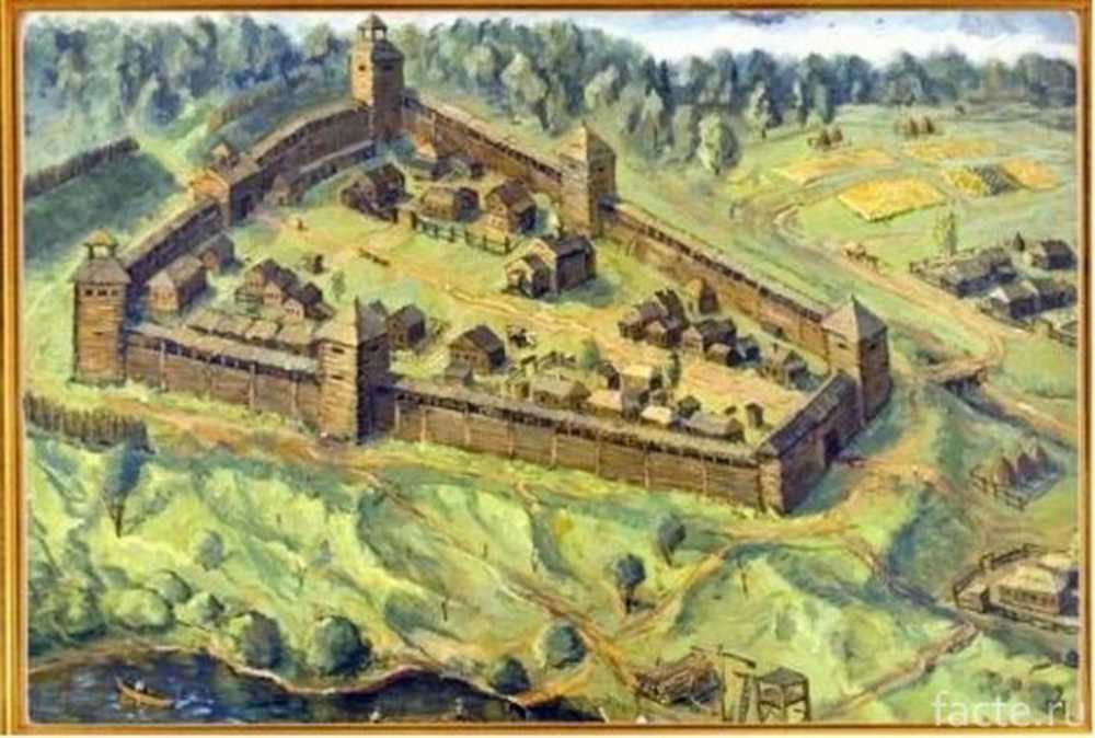Крепость древнего города