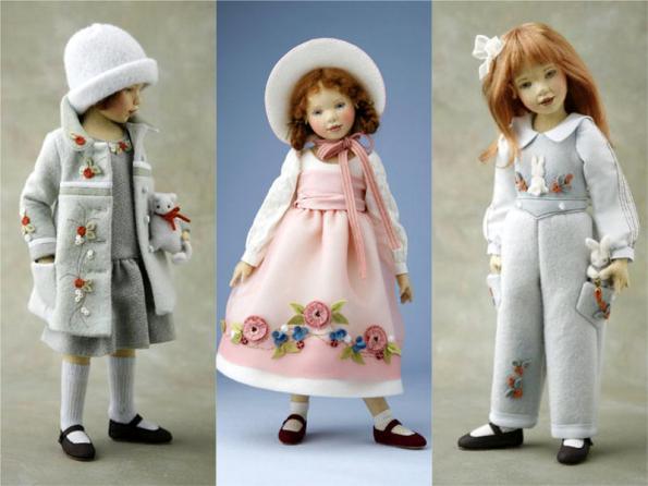 Чудесные куклы из фетра художника-кукольника Мэгги Иаконо Мэгги, куклы, кукол, Maggie, Dolls, Иаконо, настолько, новые, дюймов, дочерей, вместе, авторских, одеты, систему, имеет, теперь, время, могут, замечательные, фетра
