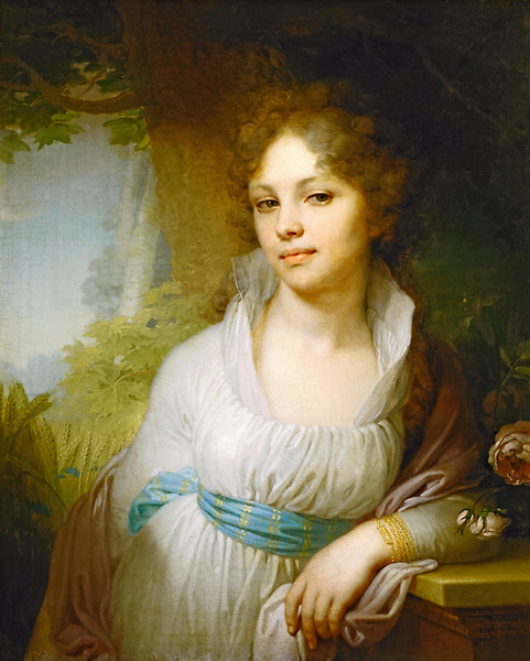 "Портрет Марии Ивановны Лопухиной", 1797, 72×53.5 см