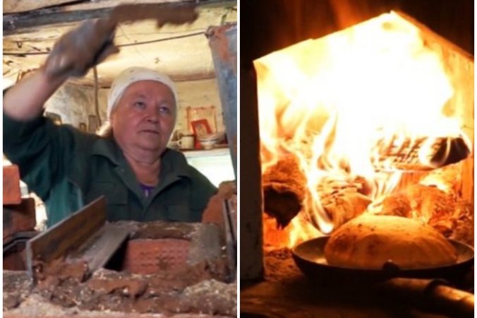 Пожилая женщина уже 20 лет кладёт печи. Одна история жизни в российской глубинке жизнь,ремонт и строительство,Удмуртия