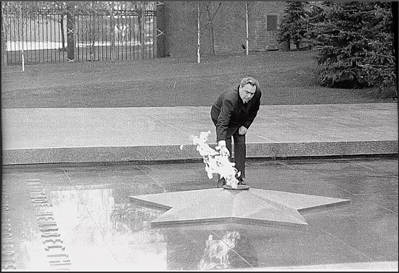 Как Брежнев Кадырову морду бил Как Брежнев Кадырову морду бил