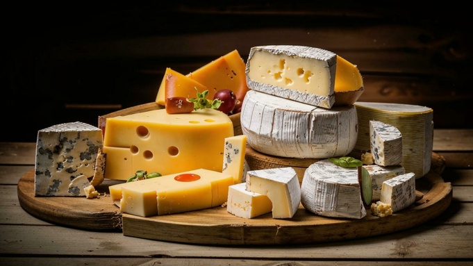 Сыр на столе / Изображение сгенерировано FusionBrain.AI от Sber AI / amic.ru