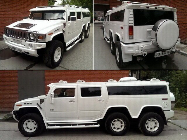 Ужасная подборка гадких Хаммеров авто