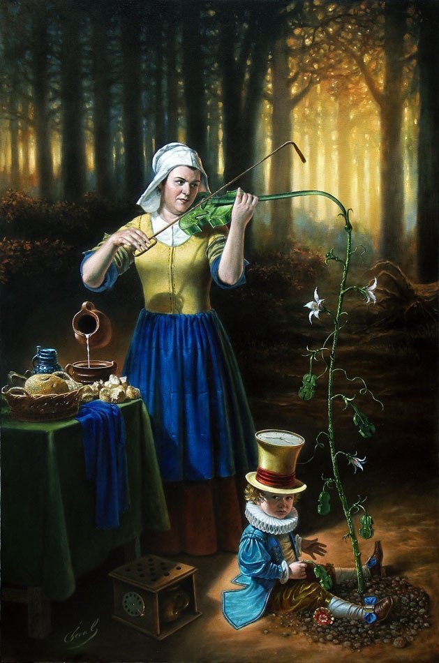 Невероятные картины Михаила Хохлачева Невероятные картины Михаила Хохлачева живопись,искусство,Михаил Хохлачев