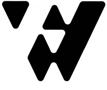 Пример отрицательного пространства в логотипах. Логотип FreemanWhite