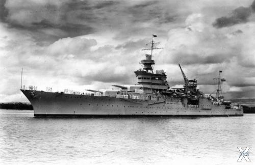 Тяжёлый крейсер «Индианаполис». Фото: U.S. Navy