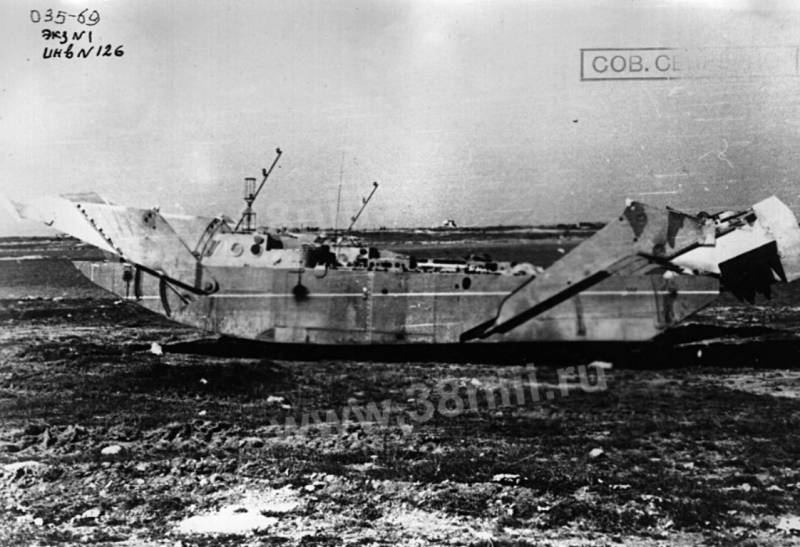 История зампотеха: танковый десант на подводных крыльях оружие