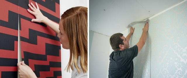 Как подклеить старые обои чтобы были как новые Как подклеить старые обои чтобы были как новые