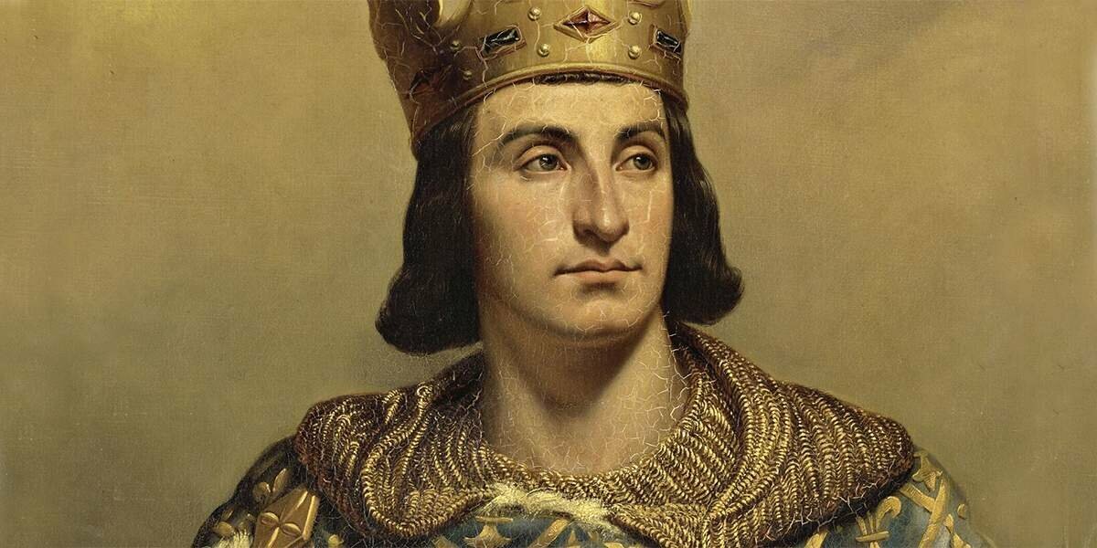 король Франции Филипп II Август. Картинка из открытого источника
