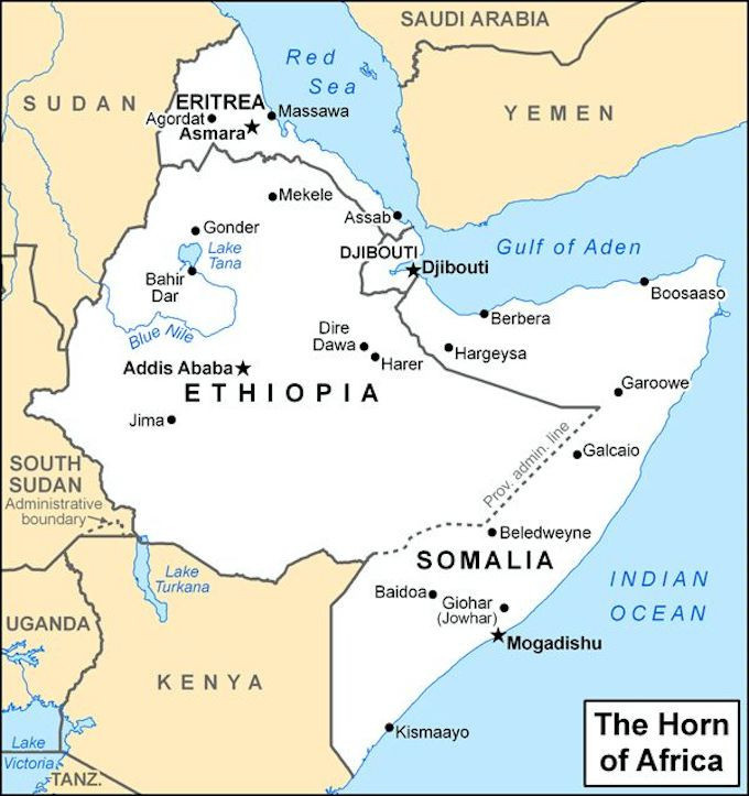 Эфиопия – Сомали: противостояние на Африканском Роге прежде и теперь геополитика,г,Москва [1405113],Приморский край [381755]