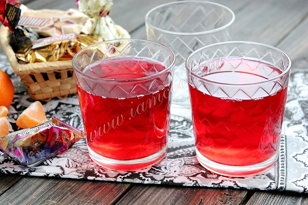 Рецепт имбирного чая каркаде