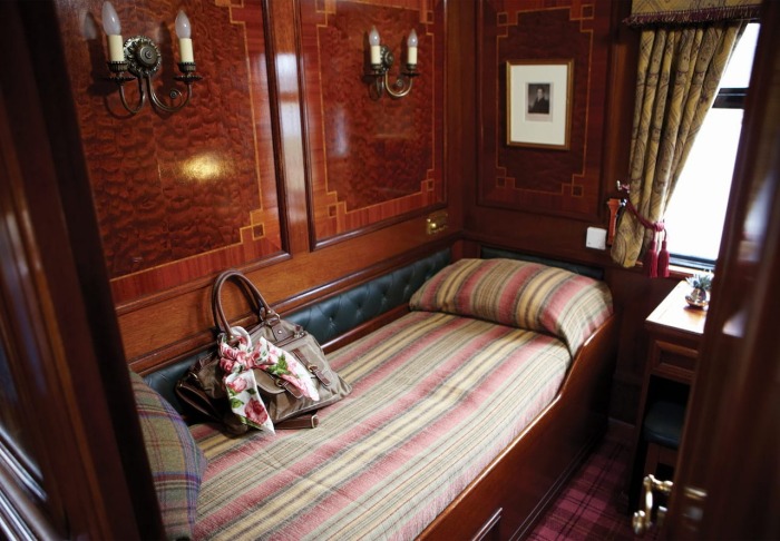 Купе шотландского поезда. /Фото: belmond.azureedge.net