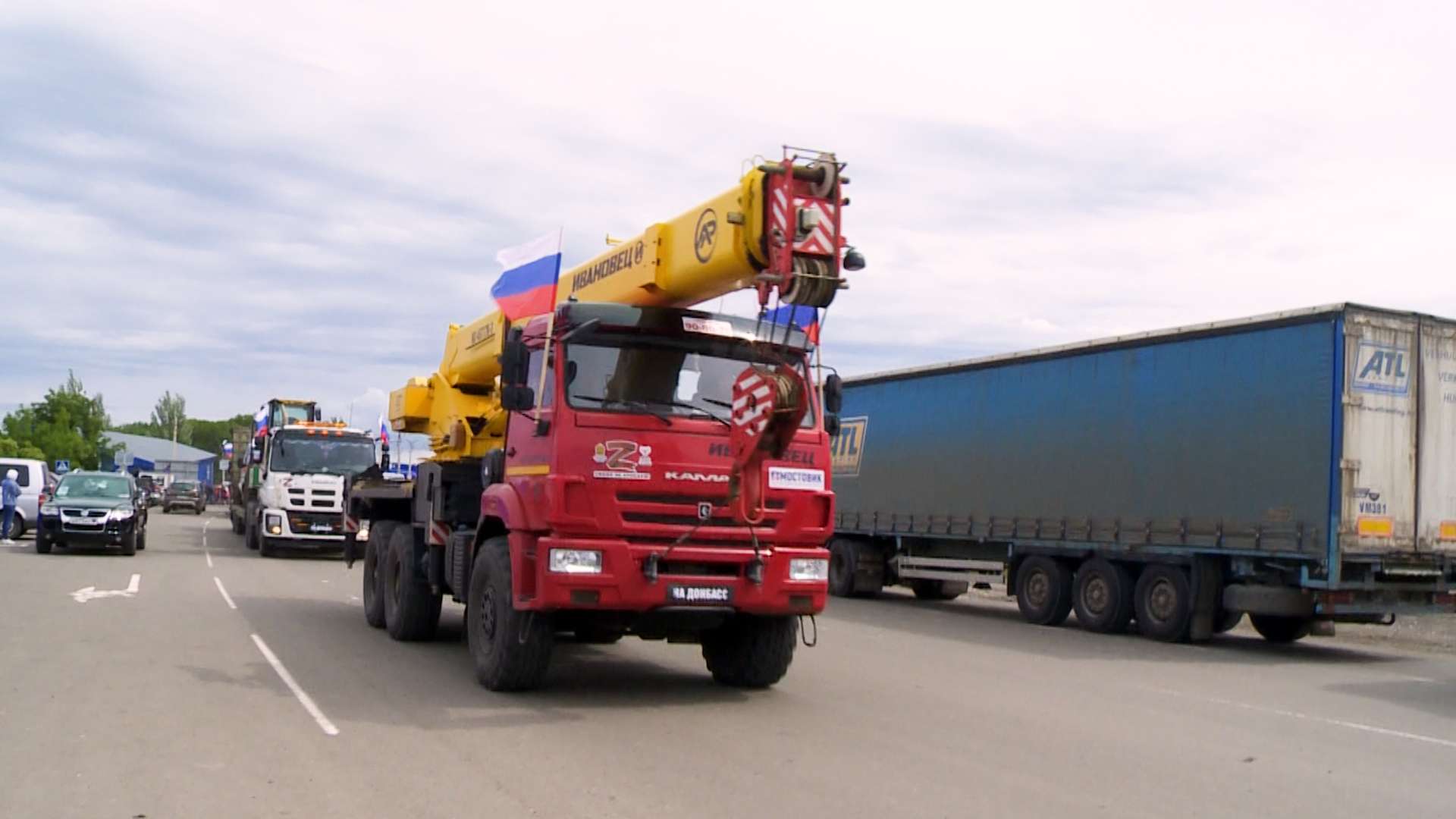 Пензенская область помогает ДНР восстанавливать автомобильные дороги и искусственные сооружения Видео,Репортажи,ФАН-ТВ