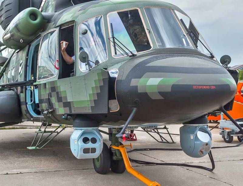 «Сапсан» на базе «Терминатора». Начаты испытания вертолёта Ми-8АМТШ-ВН ввс