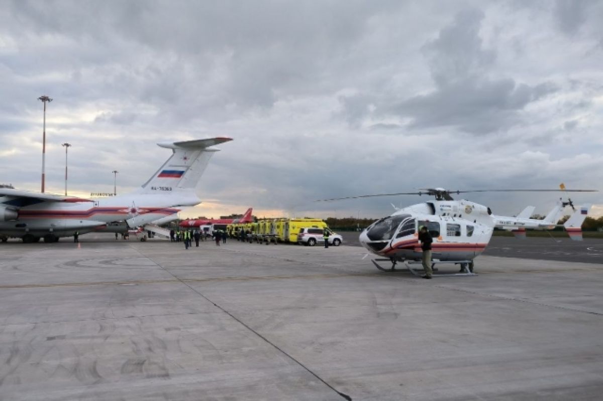 В Москву доставили 15 пострадавших при стрельбе в Ижевске