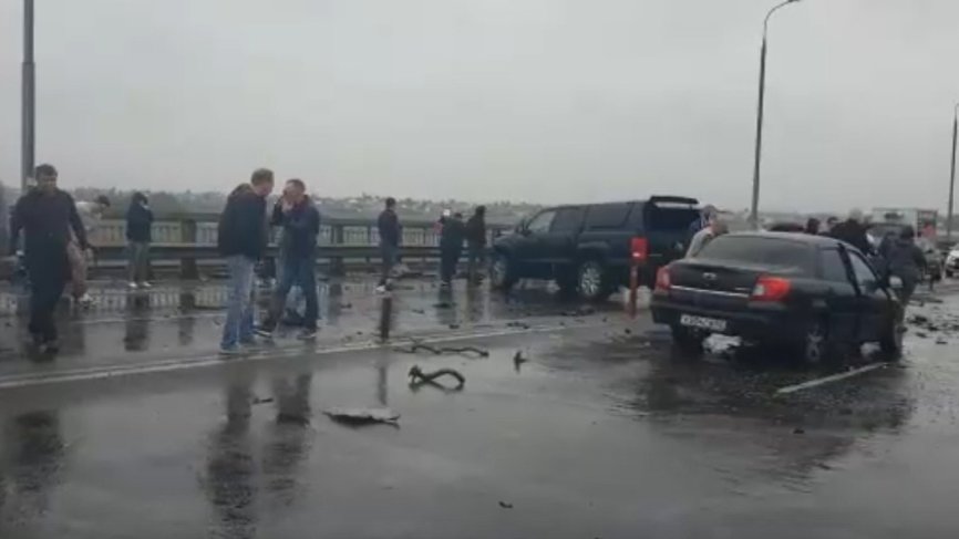 Один человек погиб в ДТП с пятью автомобилями под Рязанью