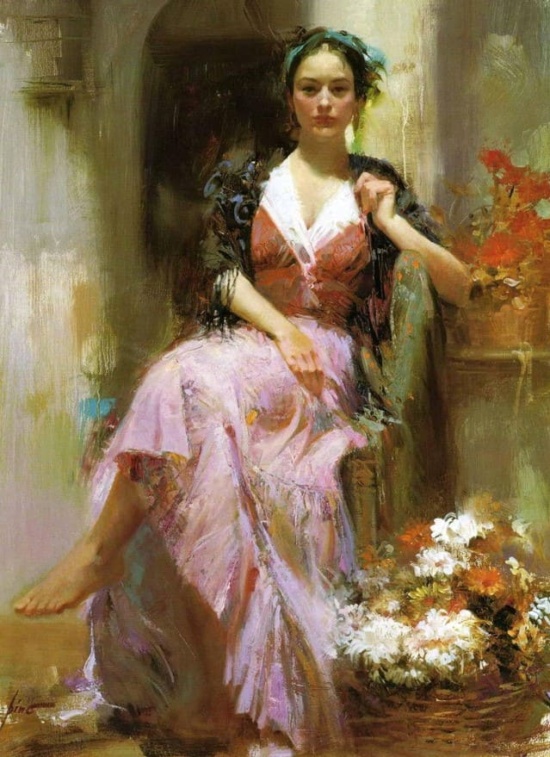 художник Пино Даени (Pino Daeni) картины – 03