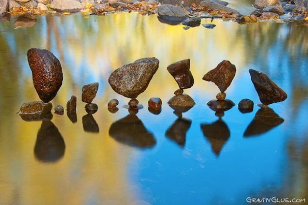 Антигравитация балансирующих камней камни, баланс, фото
