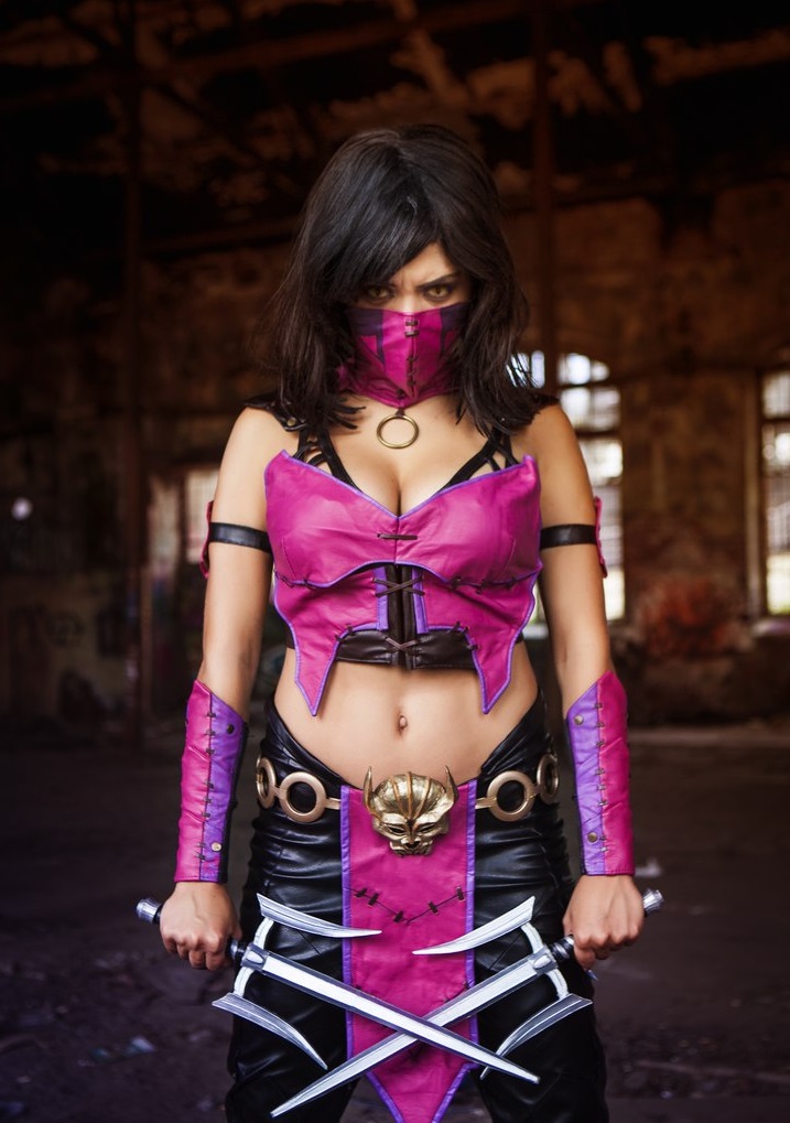 Mortal Kombat-Косплей: Очаровательная и опасная Милина  в исполнении красивой и талантливой Соффки "Sonikella" Мальцевой Mortal Kombat,Игры,косплей