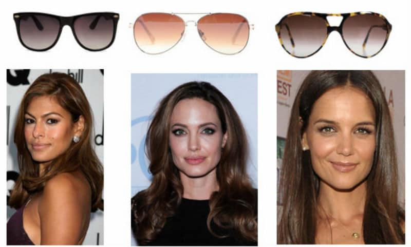 Солнцезащитные очки на овальное лицо женские фото