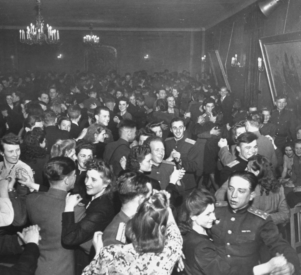 москва 1947 СССР, Советские люди, дискотека, история, танцы, фото