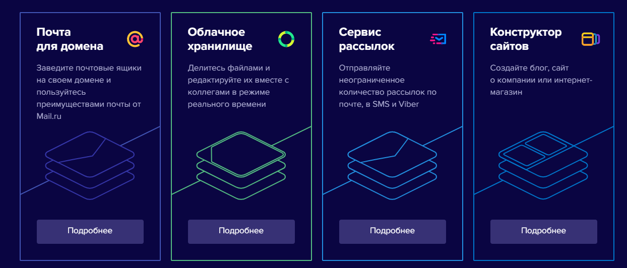 Почта для бизнеса Mail.ru: извлеките все преимущества