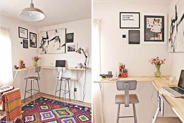 Отличные идеи рабочих столов для небольших помещений идеи для дома,интерьер и дизайн