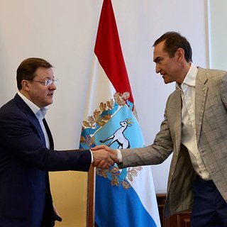Первый замглавы Сбера встретился с губернатором Самарской области