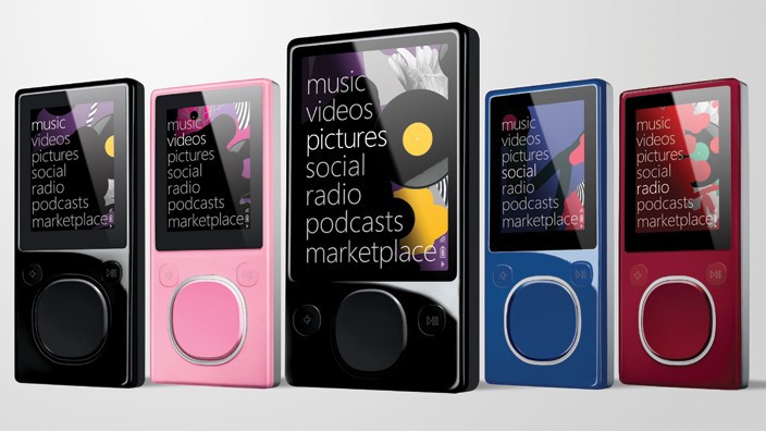 Провал: Zune (2006) Microsoft, windows, компания, компьютер